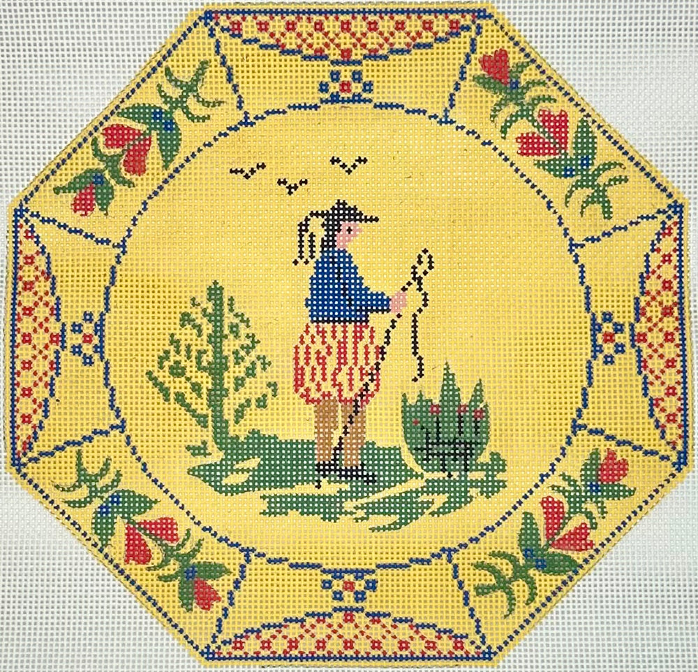 Boy Quimper Plate