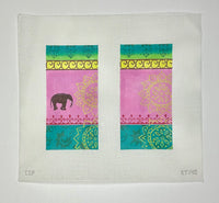 Vintage Elephant Eyeglass Case
