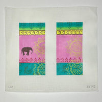 Vintage Elephant Eyeglass Case