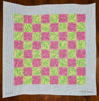 Chess/Checkers Board - Pink & Green
