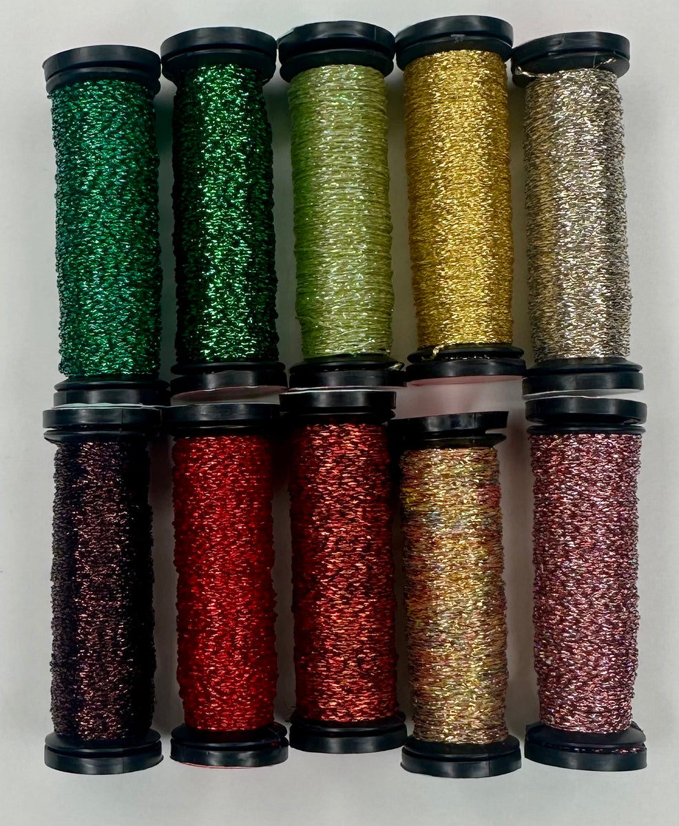 10 spools of #4 Braid | Needlepoint Destashing