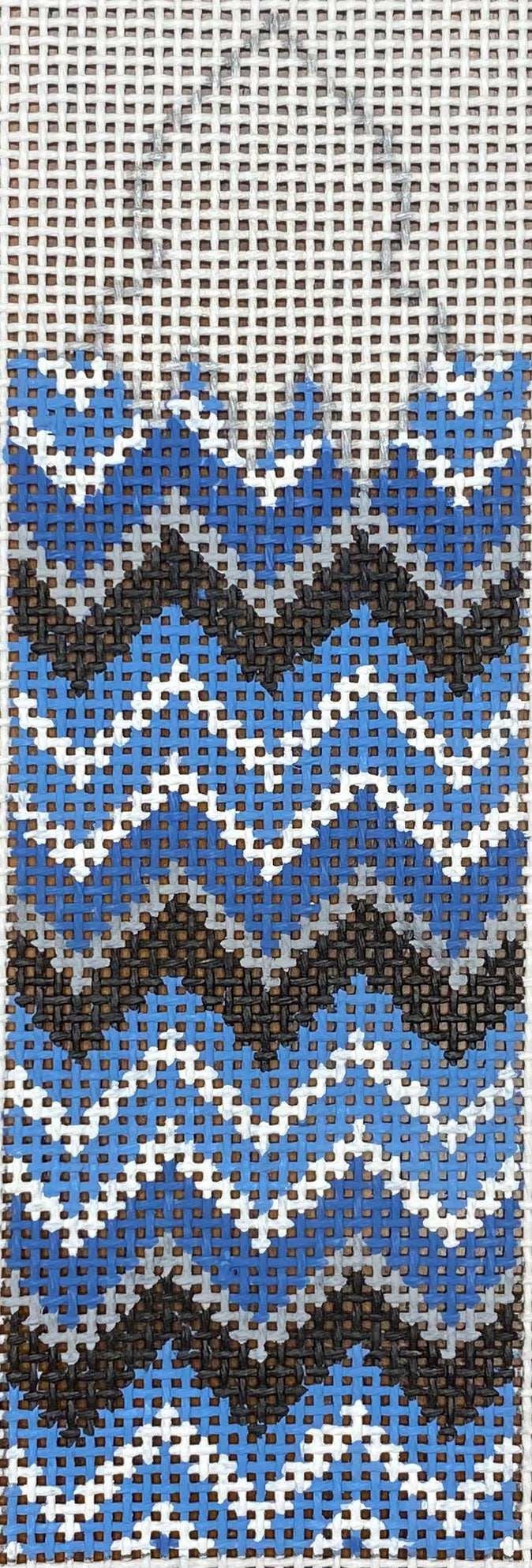 Hanukkah Candle - Chevron