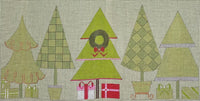 Christmas Trees with stitch guide
