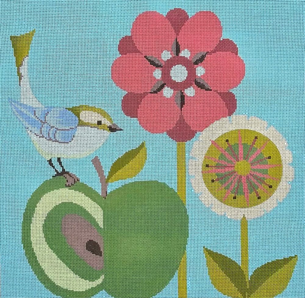 Bird and Apple