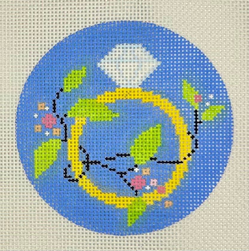 Five Golden Rings with stitch guide