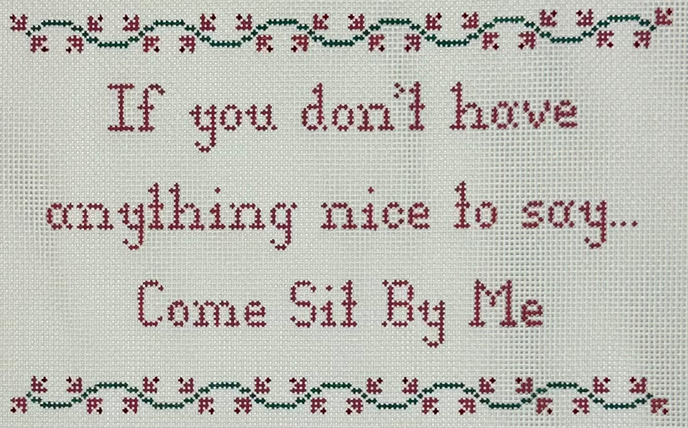 If You Don't Have Anything Nice to Say