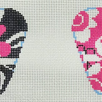 Pink Floral Scissor Case