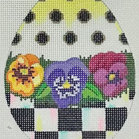 Black & White Egg-Pansies
