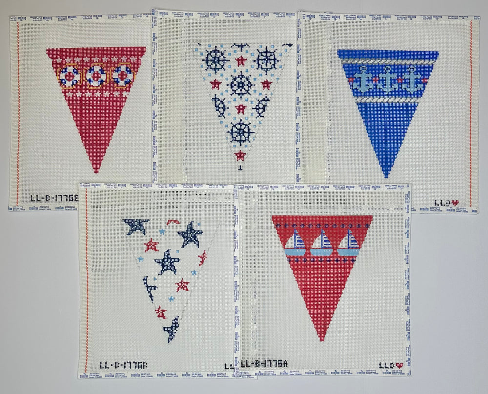 5 pc Nautical Banner