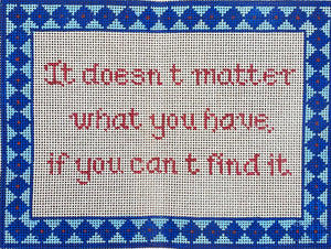 Doesn't Matter/Can't Find It