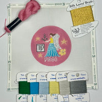 Virgo Round with threads