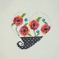 Heart with Flowers
