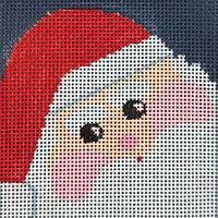 Santa Treat Bag with stitch guide