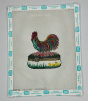 Porcelain Box - Rooster
