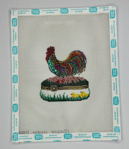 Porcelain Box - Rooster