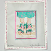 Here's Looking at Shoe: Tassel-tie Sandals