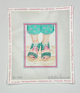 Here's Looking at Shoe: Tassel-tie Sandals