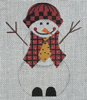 Snowman with Vest
