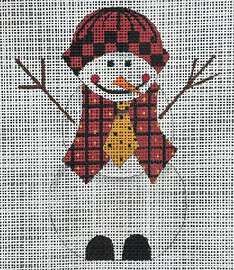 Snowman with Vest