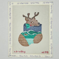 Woody Deer Mini Sock