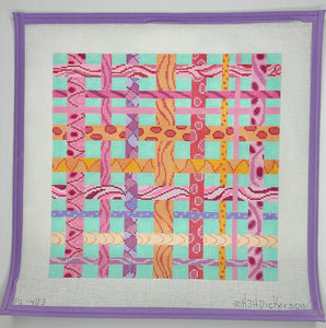 Woven Ribbons Pillow