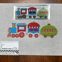 Christmas Circus Train with stitch guide