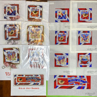 Red, White, and Blue Banner Set