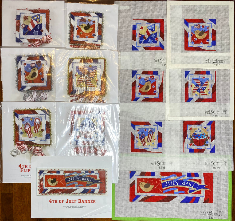 Red, White, and Blue Banner Set