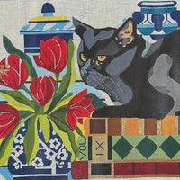 Cat and Mouse w/ Ginger Jars