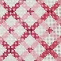 Pink Criss Cross Gingham Insert