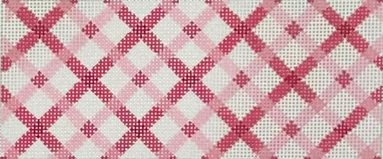 Pink Criss Cross Gingham Insert