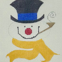 Mr Snow with stitch guide