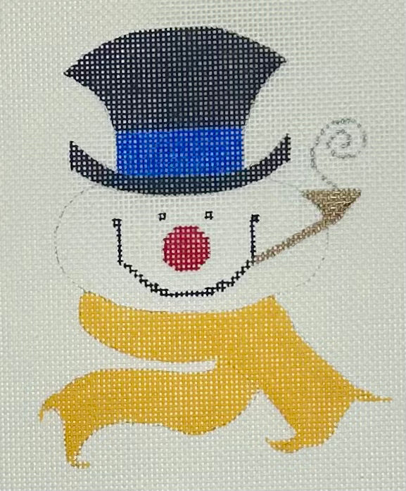 Mr Snow with stitch guide