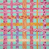 Woven Ribbons Pillow
