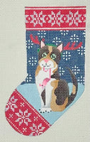 Calico Cat Mini Sock
