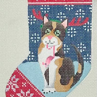 Calico Cat Mini Sock