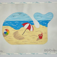 Med. Whale Beach Scene