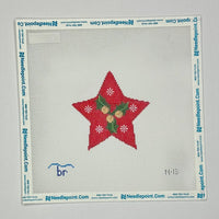 Star w/ Holly & Bells
