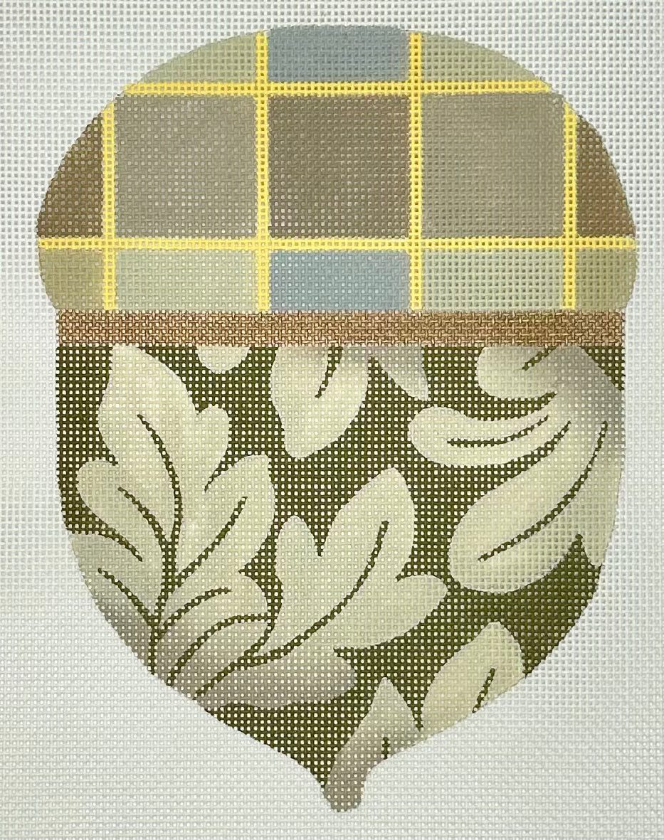Large Green Leaf Acorn