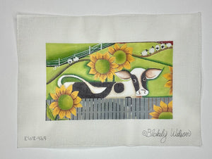 Holstein & Sunflowers