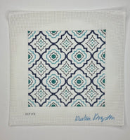 Blue Tiles Pillow
