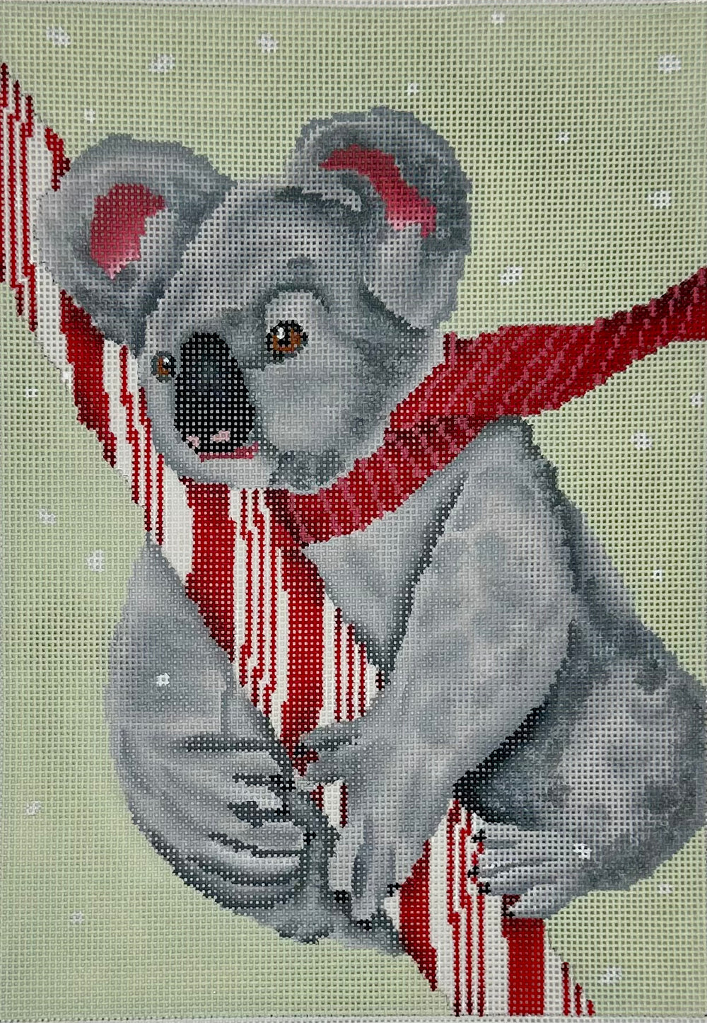 Koala w/ Candy Cane