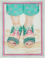 Here's Looking at Shoe: Tassel-tie Sandals
