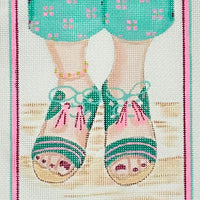 Here's Looking at Shoe: Tassel-tie Sandals