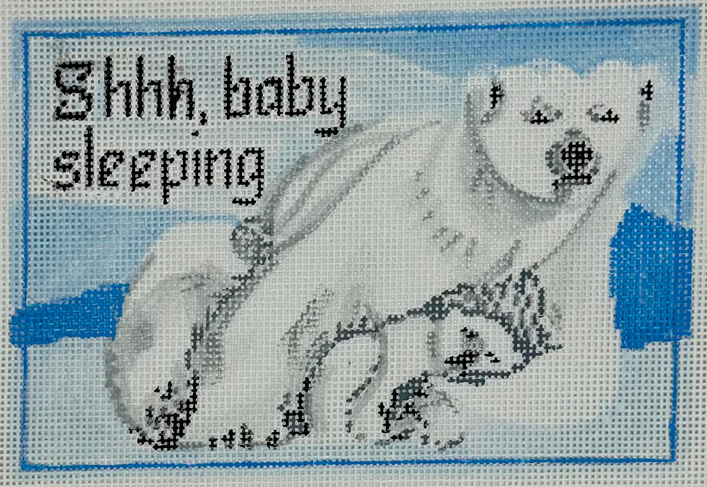 Polar Bears Baby Sleeping