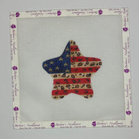 Leopard Print Flag Small Star
