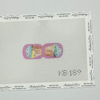 Blue Frost Cupcake Scissor Finder