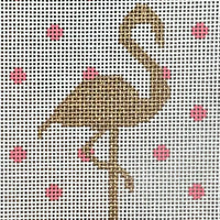 Fountain House Flamingo with stitch guide