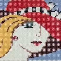 Lady with Red Hat Insert