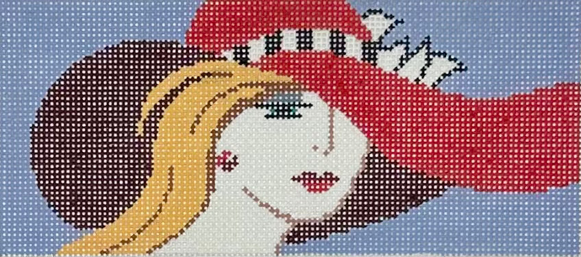 Lady with Red Hat Insert